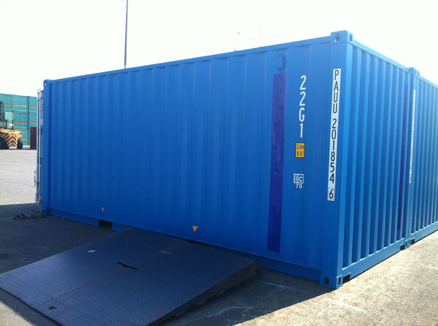 香取市山之辺】【4部屋】【鍵付き20ftドライコンテナ】長さ約605cm×幅